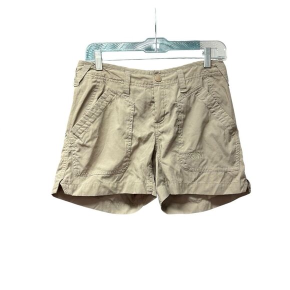 The North Face Tan Shorts Size 4 - Picture 1 of 7